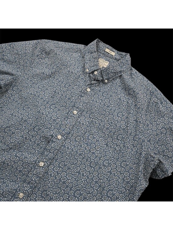 J. Crew Other - J.Crew Secret Wash Shirt Men L Floral Organic Cotton Stretch Pocket Slim